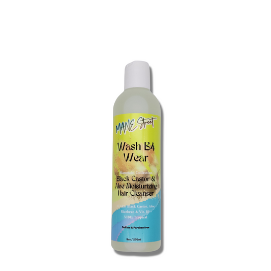 Wash B4 Wear- Black Castor & Shea Hair Cleanser